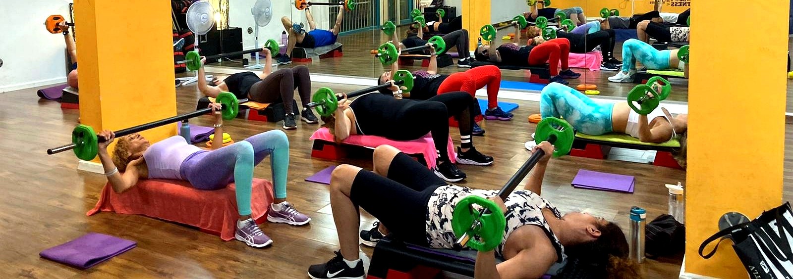 אימון POWER BODY בבית הכושר פלג תל מונד